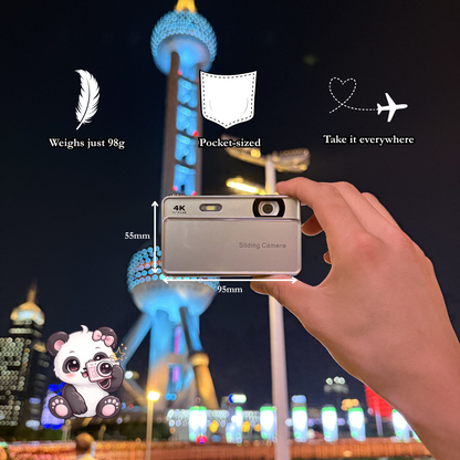 PixoraCam™ - Sliding Digital Camera