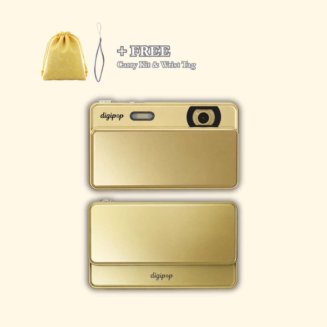 PixoraCam™ - Sliding Digital Camera